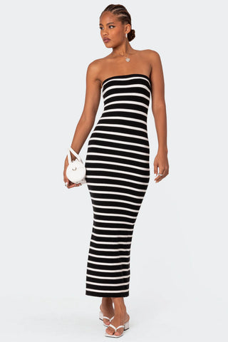 Breezy Back Slit Maxi Dress Breezy Back Slit Maxi Dress