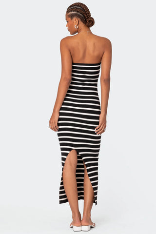 Breezy Back Slit Maxi Dress Breezy Back Slit Maxi Dress