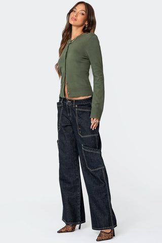 Classic Button-Front Cardigan Classic Button-Front Cardigan