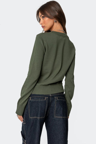 Classic Button-Front Cardigan Classic Button-Front Cardigan