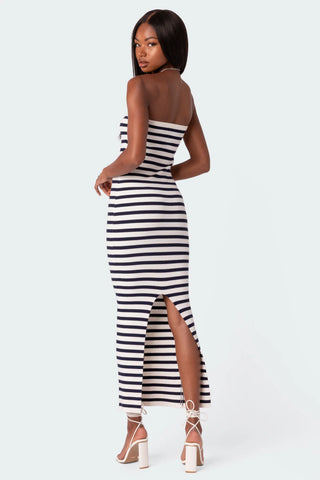 Breezy Back Slit Maxi Dress Breezy Back Slit Maxi Dress