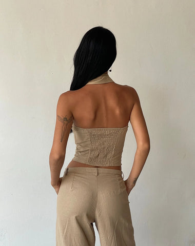 Shaloe Bandeau Top And Scarf Set Shaloe Bandeau Top And Scarf Set