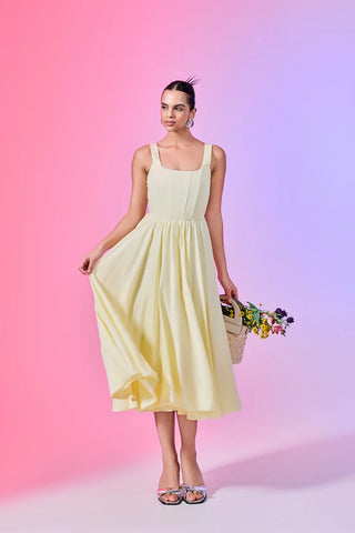 Victoria Corset Midi Dress Victoria Corset Midi Dress
