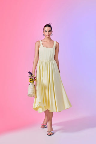 Victoria Corset Midi Dress Victoria Corset Midi Dress