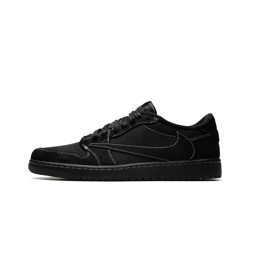 Nike black jordan 1 hotsell