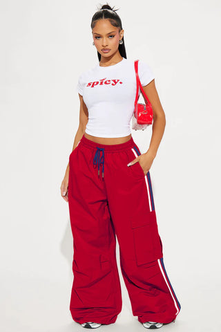 What She Said Windbreaker Track Pant