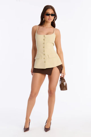 Classic Charm Button Up Top