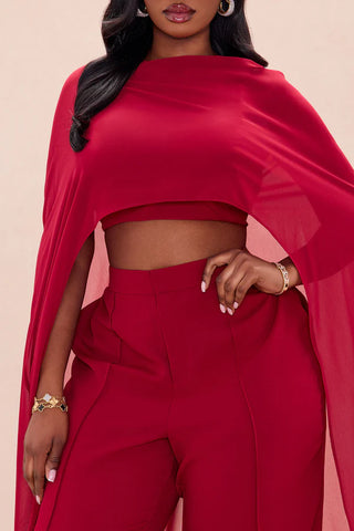 Forever Yours Chiffon Pant Set