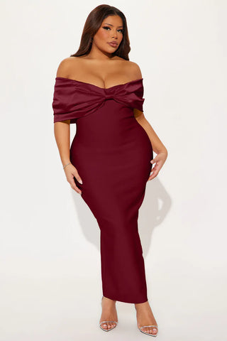 Pretty Privilege Bandage Midi Dress