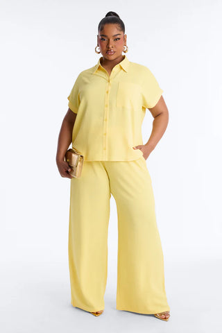 Makela Flowy Wide Leg Pant Set