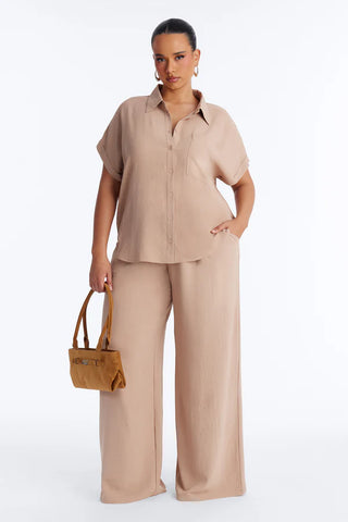 Makela Flowy Wide Leg Pant Set