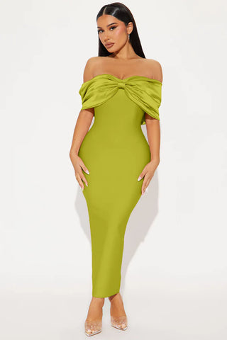 Pretty Privilege Bandage Midi Dress