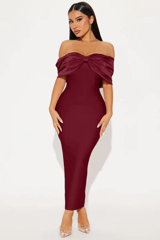 Pretty Privilege Bandage Midi Dress