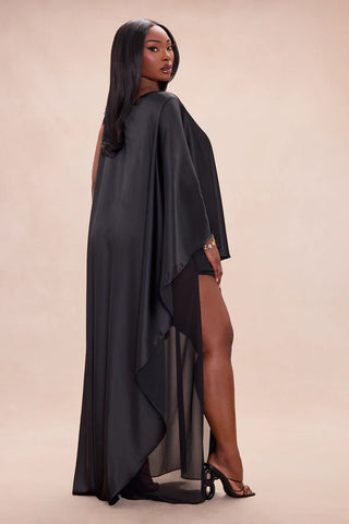 Cosmia Satin Maxi Dress