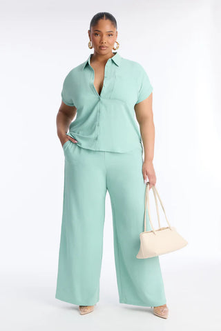 Makela Flowy Wide Leg Pant Set