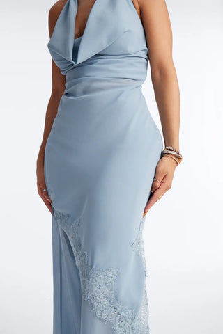 Gia Asymmetrical Lace Jumpsuit