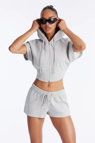 On The Edge Fleece Short Set
