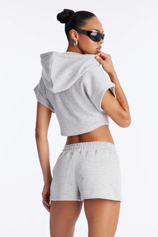 On The Edge Fleece Short Set