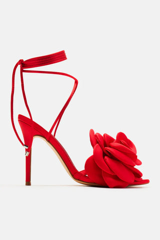 Love Is Blooming Heeled Sandals ( add blue )