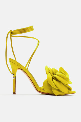 Love Is Blooming Heeled Sandals ( add blue )