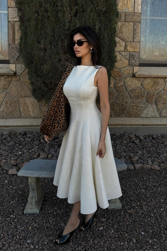 Sweet Sunday Pleated Midi Dress