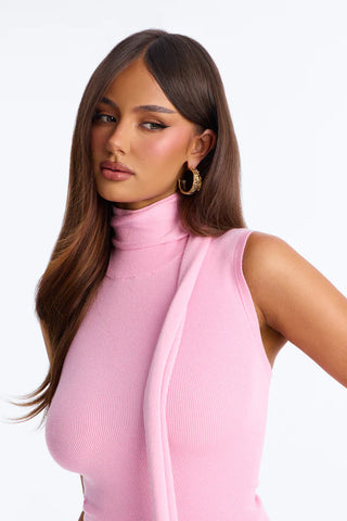 Valentina Set In Scarf Sweater Top