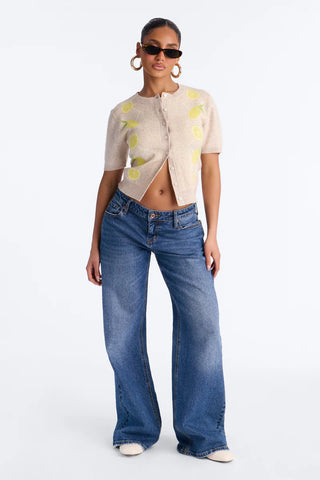 Squeeze The Day Lemon Cardigan