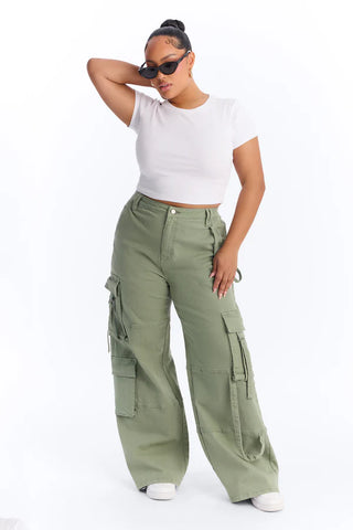 Desi Mineral Wash Cargo Pant