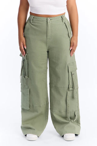 Desi Mineral Wash Cargo Pant