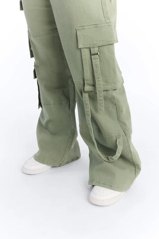 Desi Mineral Wash Cargo Pant