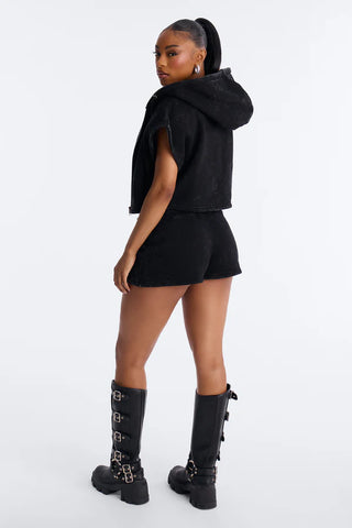 On The Edge Fleece Short Set