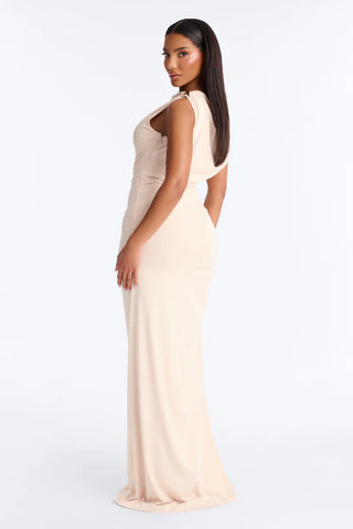 Stella Ruched Maxi Dress