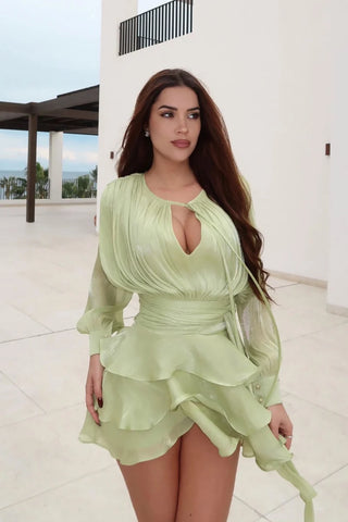 Giselle Soft Organza Mini Dress