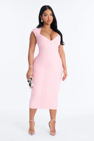 Kenna Bandage Midi Dress