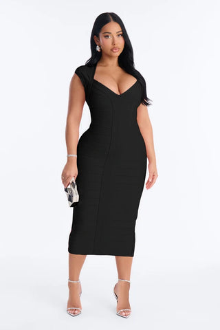 Kenna Bandage Midi Dress