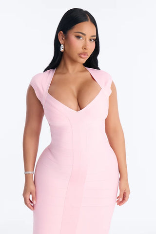 Kenna Bandage Midi Dress