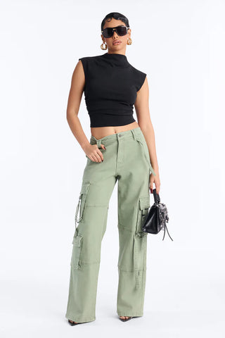 Desi Mineral Wash Cargo Pant