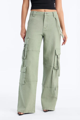 Desi Mineral Wash Cargo Pant