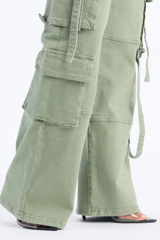 Desi Mineral Wash Cargo Pant