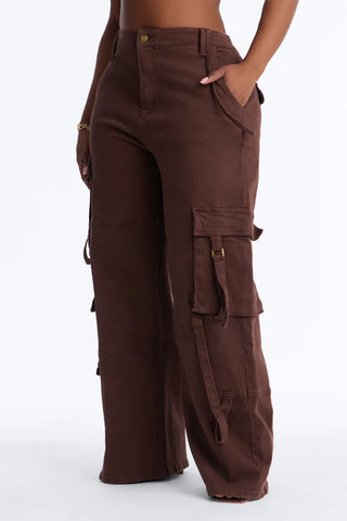 Desi Mineral Wash Cargo Pant
