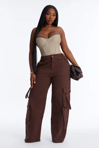 Desi Mineral Wash Cargo Pant