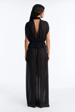 Gentle Grace Chiffon Maxi Dress
