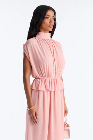 Gentle Grace Chiffon Maxi Dress
