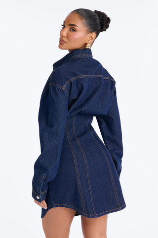 Alessandra Denim Mini Dress