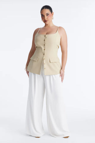 Classic Charm Button Up Top