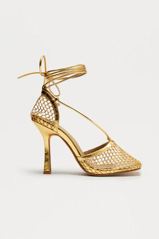Always Remember Me Mesh Pumps