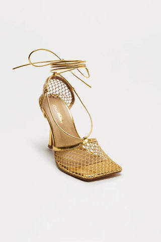 Always Remember Me Mesh Pumps