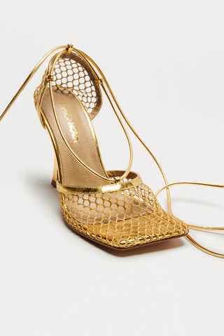 Always Remember Me Mesh Pumps