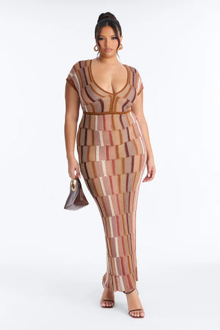 Sia Knit Maxi Dress