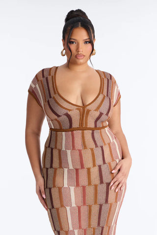 Sia Knit Maxi Dress